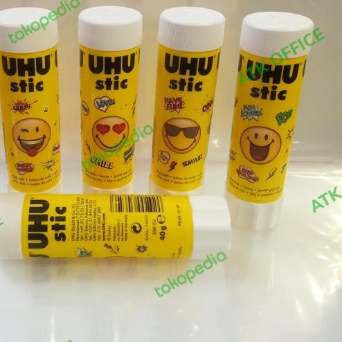 

℮ LEM Glue STIC UHU 40gr / LEM PUTAR STICK UHU ➬