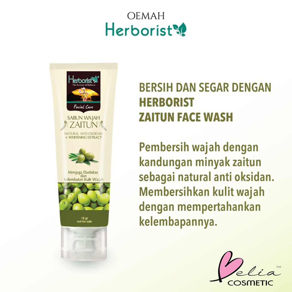 ❤ BELIA ❤ HERBORIST Zaitun &amp; Tea Tree Series | All Product | Facial Wash Tea Tree | Facial Mask | Body Lotion Zaitun | Facial Wash | Body Wash | Shampoo | Minyak Zaitun BPOM Herboris