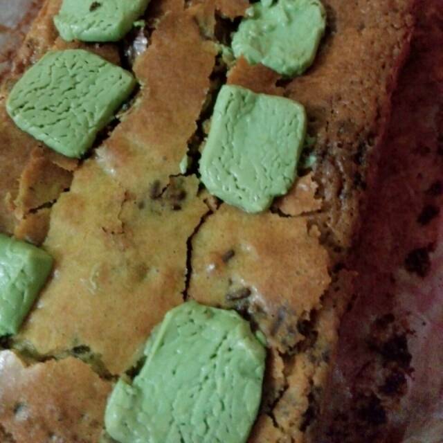 

Brownies green tea / macha