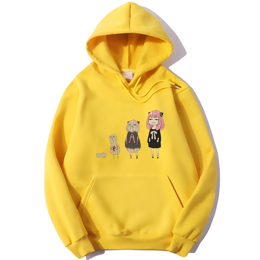 HOODIE SPY X FAMILY THEMED HOODIE ANIME UNISEX SIZE M - XXL  - JUMPER LUCU PREMIUM