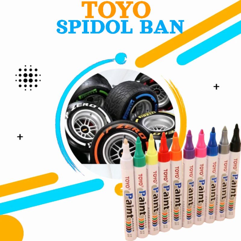 Spidol Ban Motor Mobil