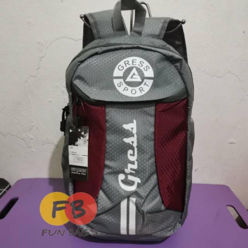 Tas sepatu futsal gress Tas olahraga pria,TAS RANSEL FUTSAL PRIA