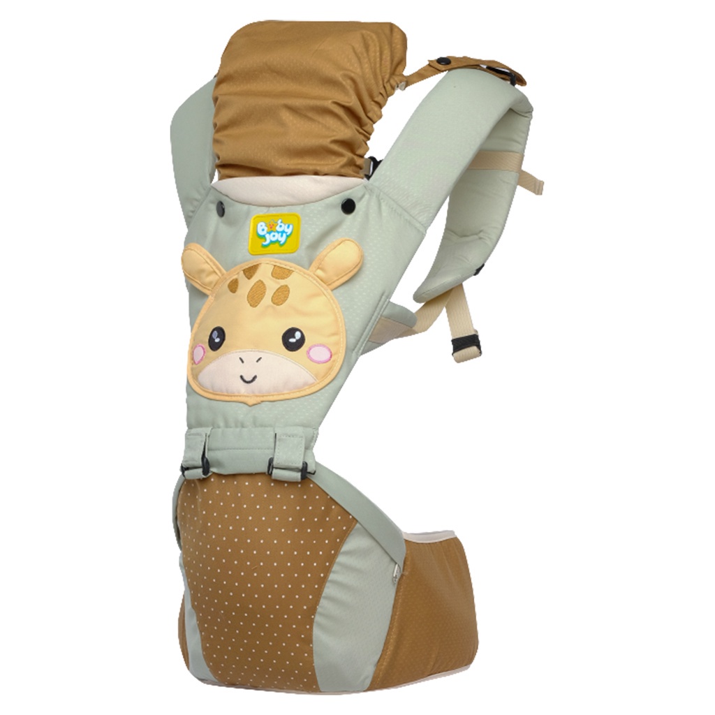 Baby Joy Gendongan Hipseat 7 In 1 Giraffe Series - BJG3047 - JB