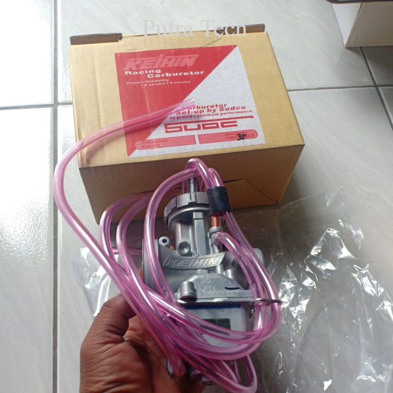 PUTRA TECH Karburator Pwk 35 Sudco Keihin QAS Air Strike Karbu Pwk 35 Sudco Keihin  QAS Air Strike