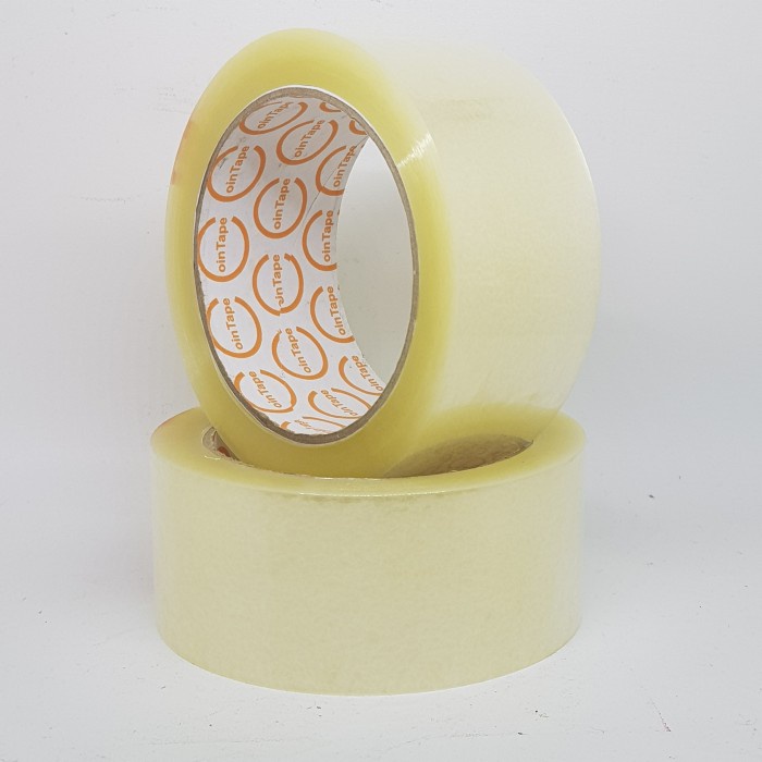 

perekat-pengikat- lakban bening 2" 90 yard khusus online-coin tape-murah dan berkualitas -pengikat-