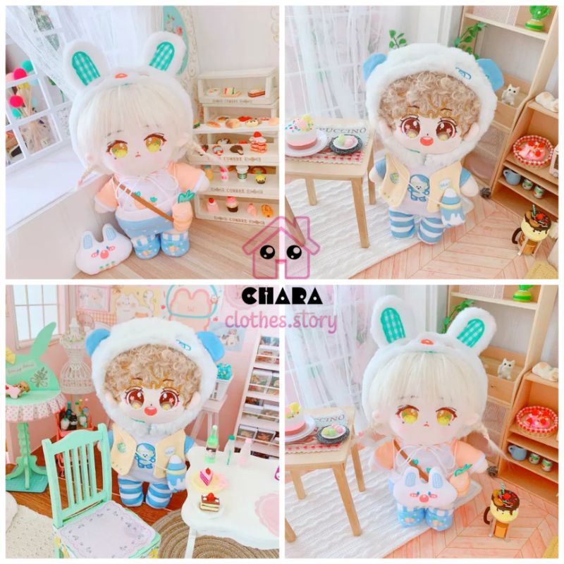 (READY INA) doll clothes baju boneka 20cm skzoo seventeen kpop jpop plush doll