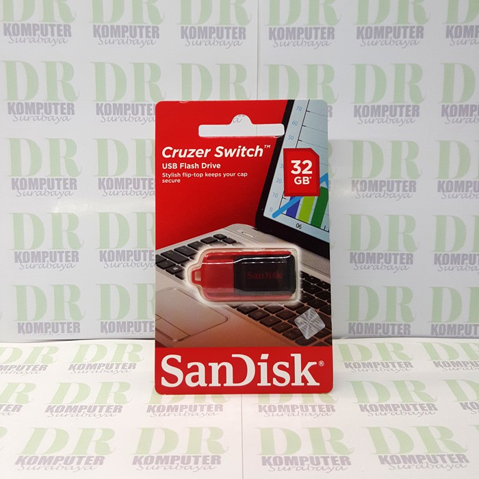 Sandisk Flashdisk cruzer switch 32GB  SDCZ52 32G  / DR