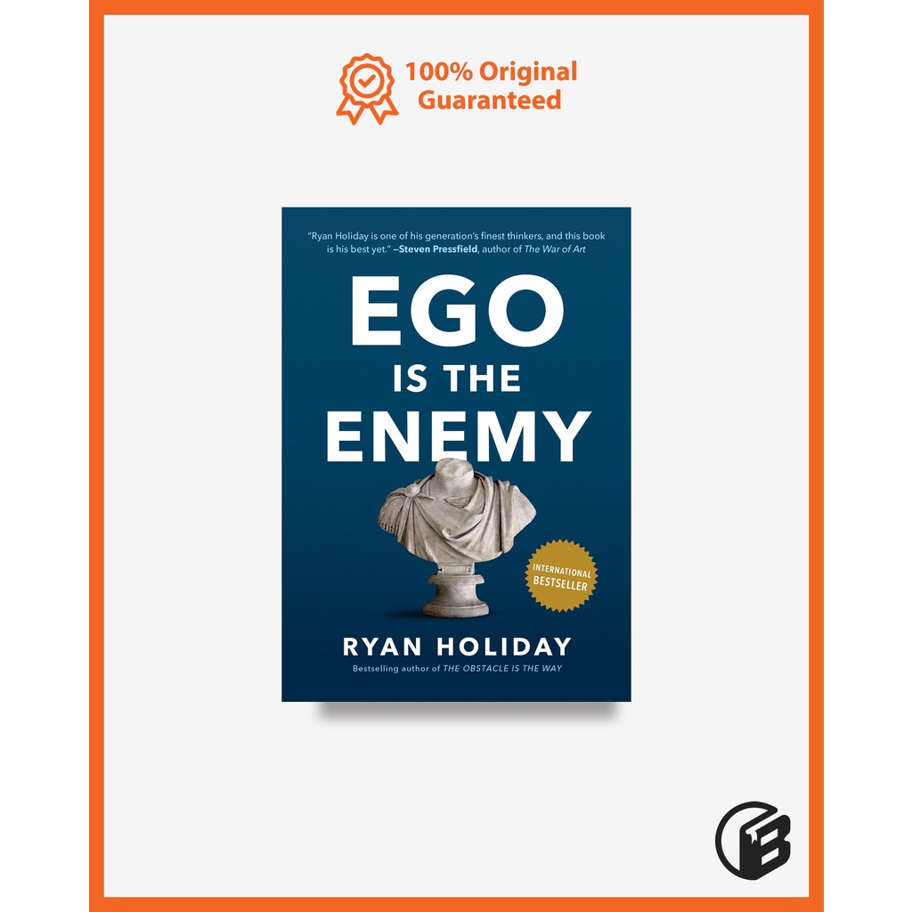 Buku Import Ego is the Enemy by Ryan Holiday (Original Hardcover) - Book World