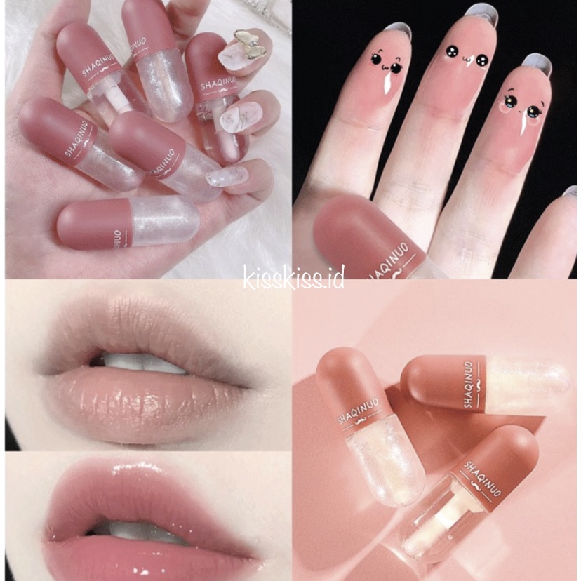 Lip Gloss Changing Colors Pelembab Bibir Lip Balm Berubah Warna Shaqinuo Membuat Bibir Menjadi Lembab Dan Pink Alami  XX022