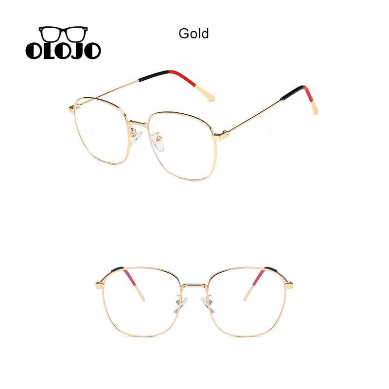 【Baru Datang】【TERSEDIA &amp; COD】Frame Kacamata Anti Radiasit Wanita Korean Gaya Vintage Retro Kaca Mata Anti Biru Eyeglasses- ol2