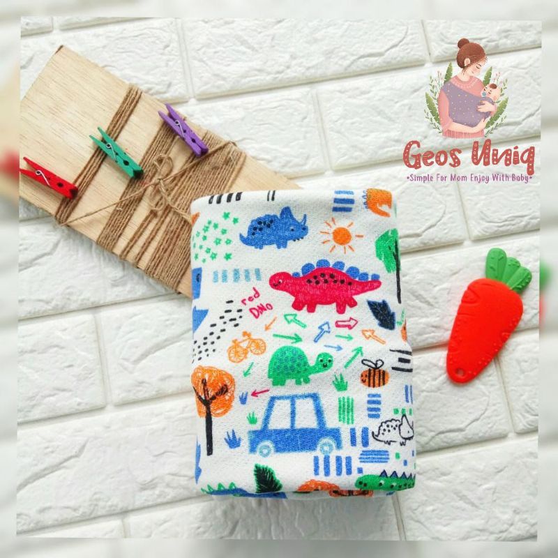 GEOS UNIQ Gendongan Kaos Motif RED DINO