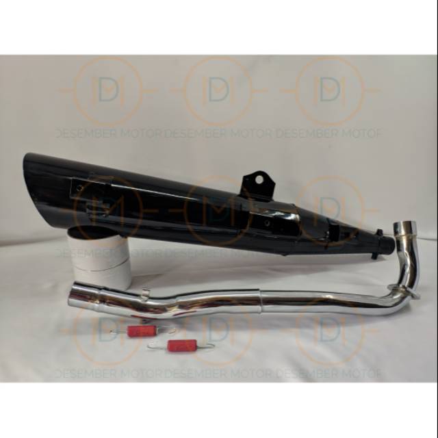 Knalpot Racing Bobokan Honda Karisma 125 / Supra X 125 / Supra X 125 New - Model Tsugi