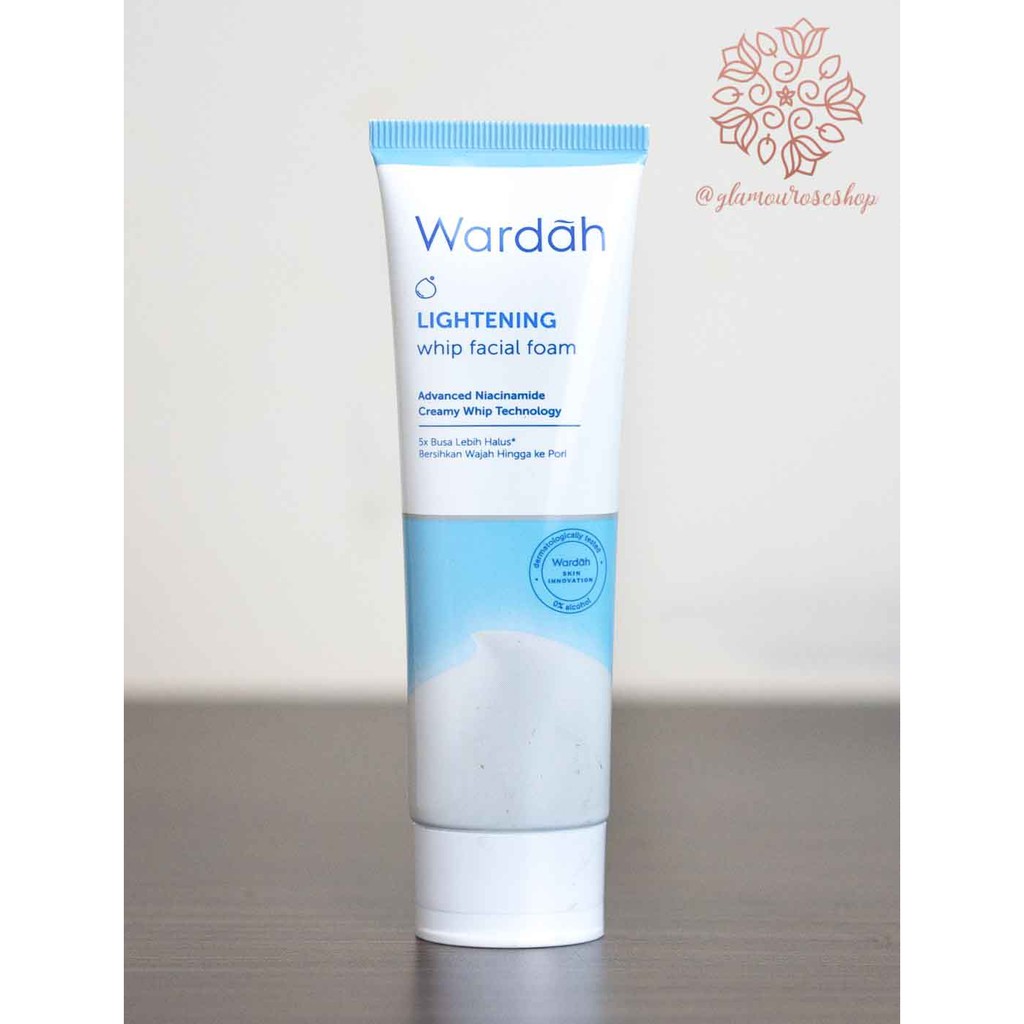 ❤️Glamouroseshop❤️ Wardah Lightening Whip Facial Foam 50ml / 100ml