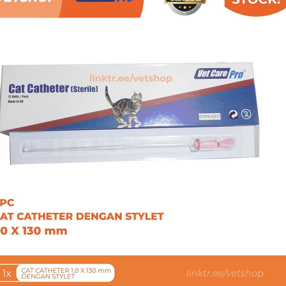 Cat Catheter - Kateter Kucing dengan stylet - 1 pcs ,,