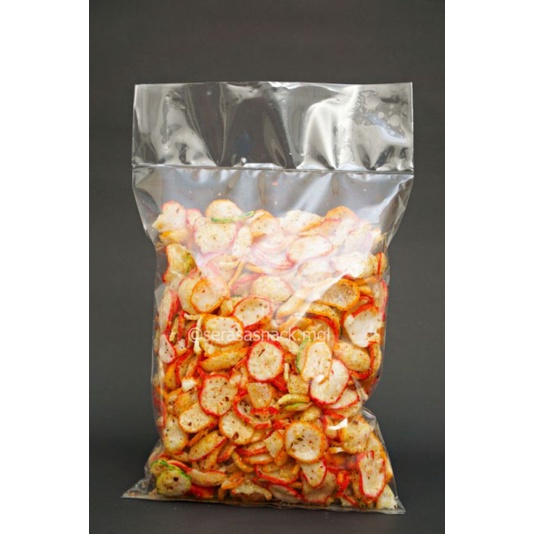 

krupuk seblak kencur 250gr / cemilan enak / cemilan murah