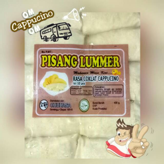 

pisang lumer rasa cappucino..