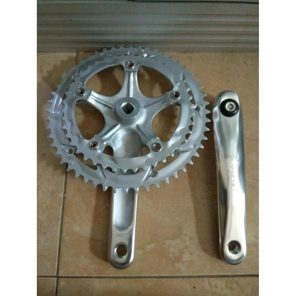 FADA -  CRANK BALAP ROADBIKE CRANK SELI CRANK DOUBLE 42 - 52T   CRANK DUAL CHAINRING 42 52T