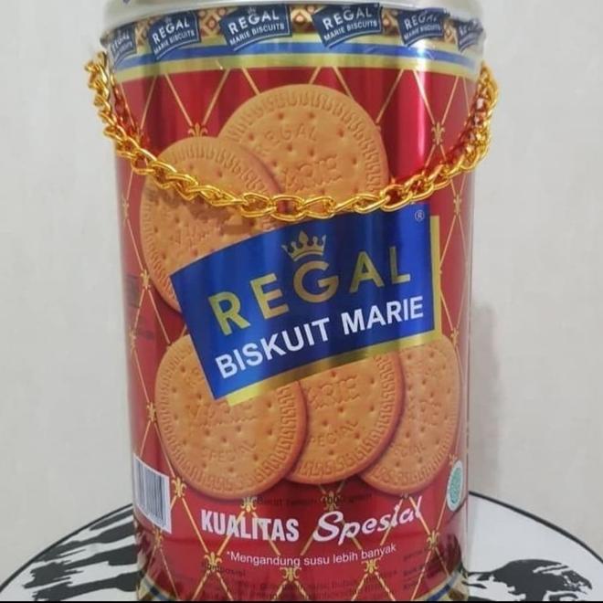 ㊭ Biskuit Marie Regal Kaleng 1kg ⇎