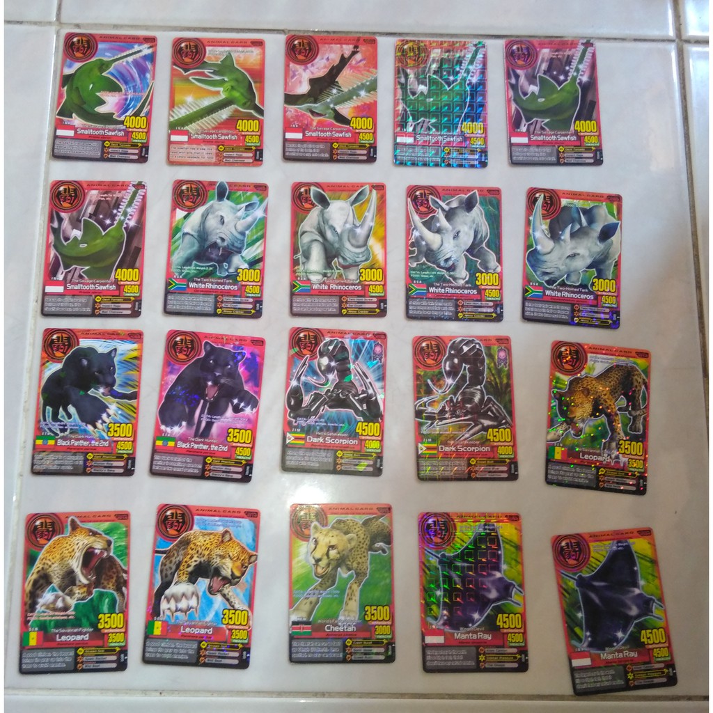 Kartu Animal Kaiser NORMAL Card Set ORIGINAL ( Eng Ver )