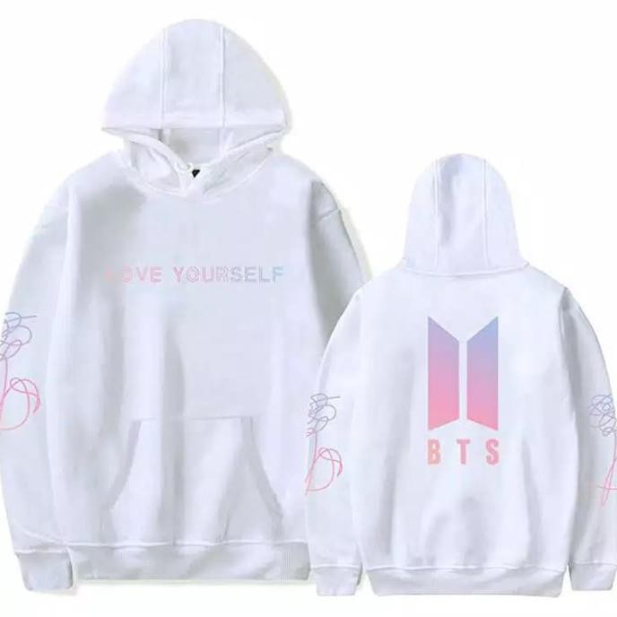 BTS RAINBOW SWEATER BAJU WANITA KOREA LONG SLEEVE KOREAN ANAK REMAJA