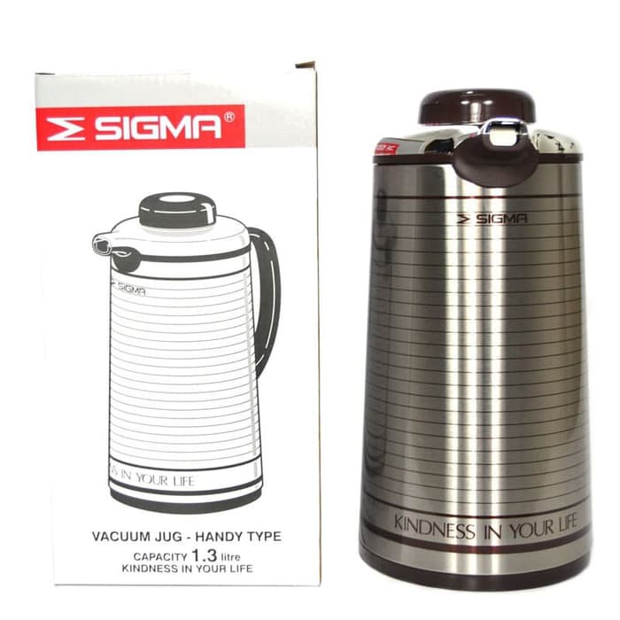 Termos Air Panas Sigma Vacuum Jug Tremos Minum 1,3 Liter 1,3L