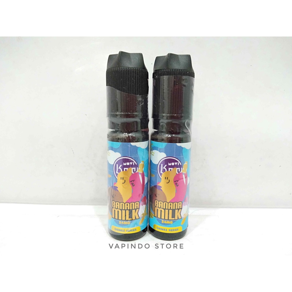 NIC 24MG NICSAL99+ KUY BANANA MILK SALT 15ML BY MOVI SALTNIC