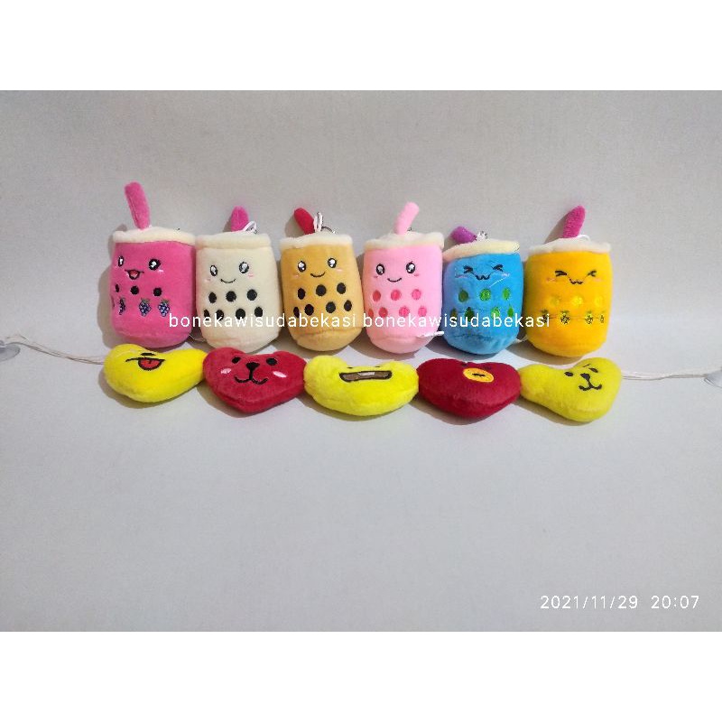 GANTUNGAN KUNCI BONEKA BOBA MINI