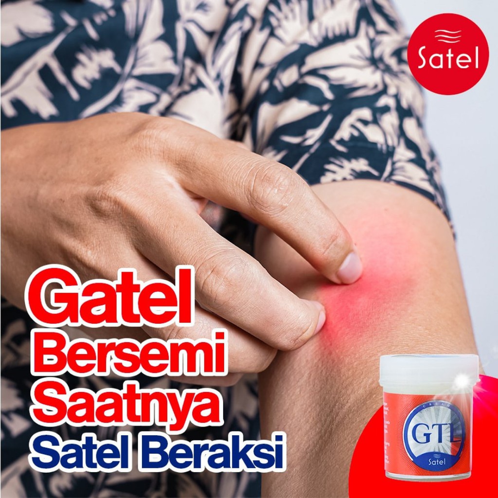 SALEP GTL SATEL ORIGINAL ASLI BPOM ORIGINAL / OBAT GATEL KULIT / TERMURAH / ASLI / SALEP GATEL GTL-2