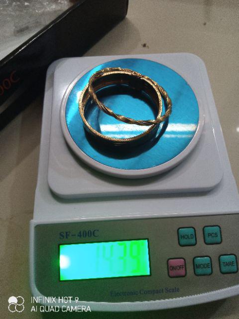 Timbangan Digital Akurasi 0.01g. Max 500g - Portable Scale Dapur Masak Obat Bumbu Emas Berlian