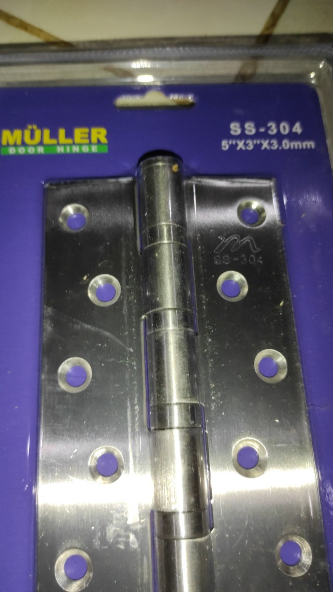 Engsel Pintu / Engsel Jendela 5 Inch / 5 Stainless Steel Ss-304 ( Sus 304 ) Muller