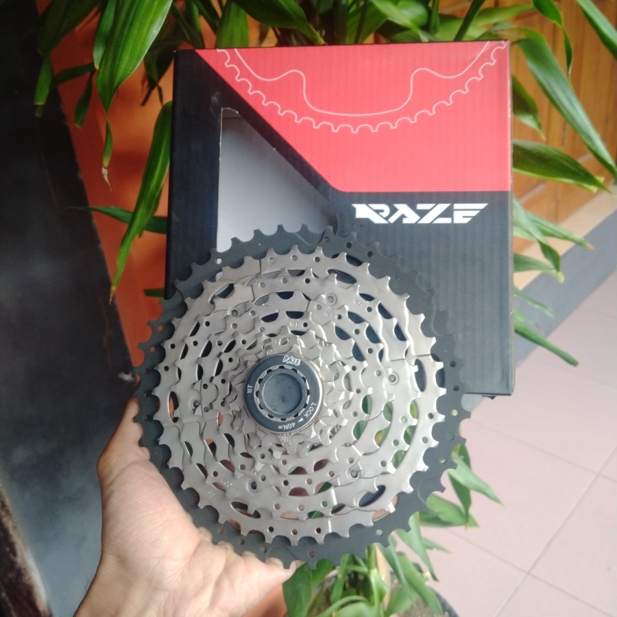 sprocket 8 speed 11 42t raze cassette bukan ulir