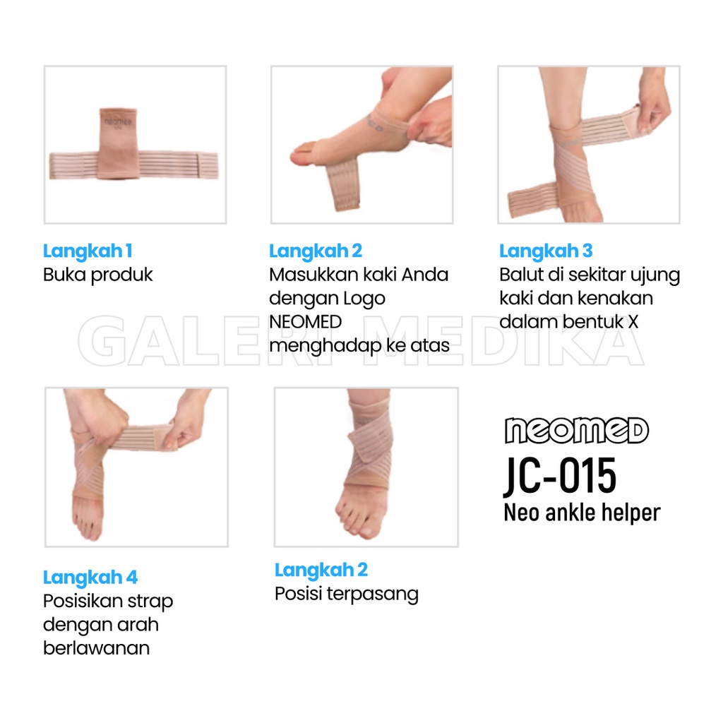 Neomed Neo Ankle Helper JC-015 - Alat Pelindung Pergelangan Kaki