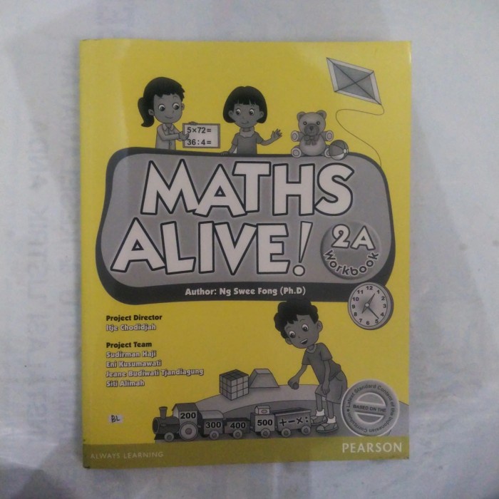 BUKU MATHS ALIVE 2A WORKBOOK