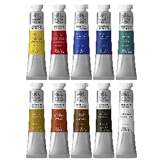 Winsor Newton Winton Oil Colour Basic Set 10 x 21ml Winsor Newton Winton Oil Colour Basic Set 10 x 21ml