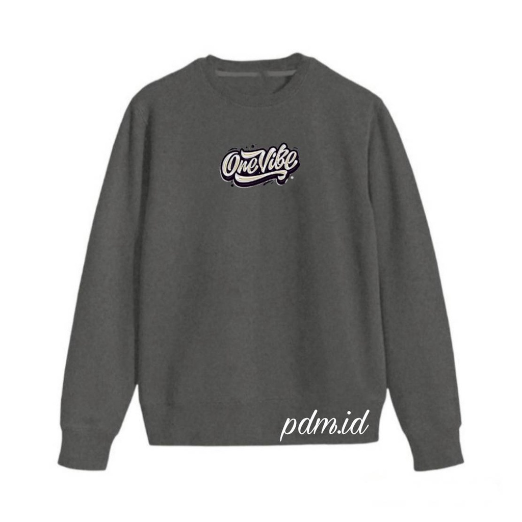 Crewneck Pria Terbaru Sweater Cronek Cowok Cewek Original Distro Switer Cowok Oversize warna Hitam Bahan Cootton Tebal SIZE M L XL XXL