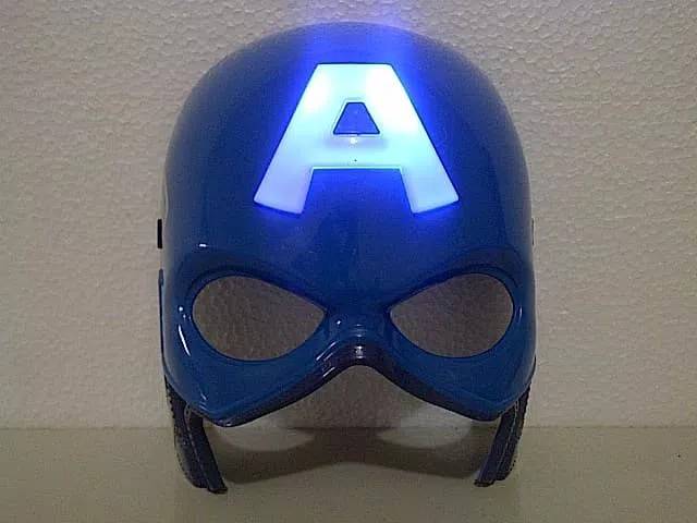 Topeng Captain America LED - Capt Amerika Mask Anak Edukatif Avengers
