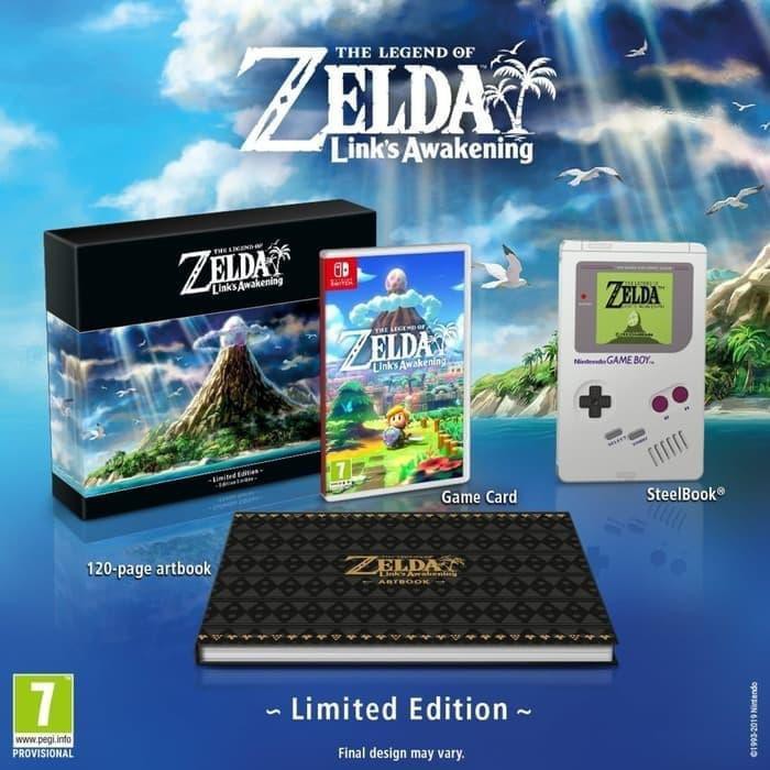 nintendo switch zelda edition console