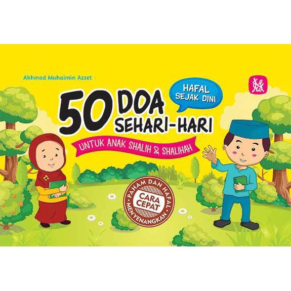 50 Doa Sehari-hari untuk Anak Shalih &amp;Shalihah (Bentuk Kalender Meja)