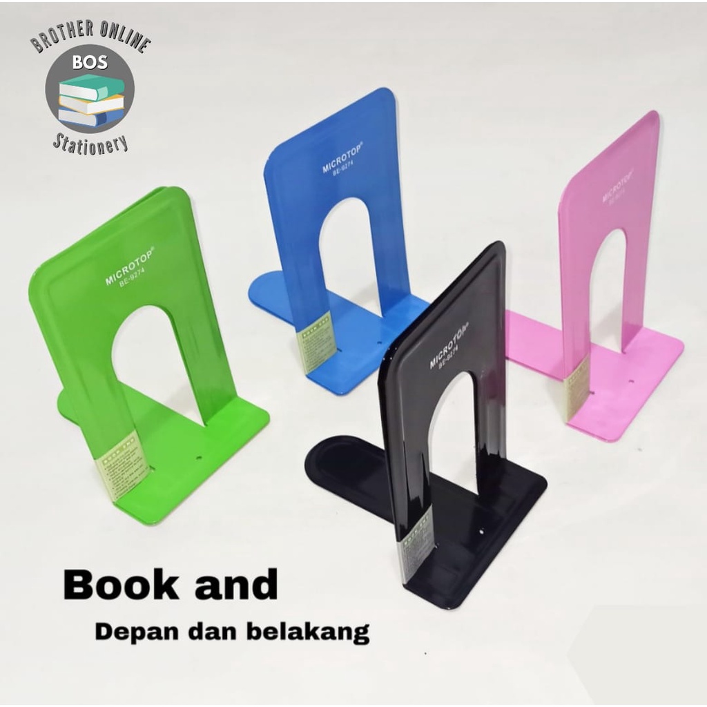 

FBI Book End/ Pembatas Buku Besi / Pembatas Buku/ Sekat Sekatan Buku