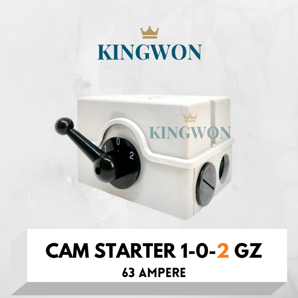 CAM STARTER 63 AMPERE GZ 1-0-2 GA 1-0 DEXICON SAKLAR GENSET ON OFF SAKLAR HANDLE