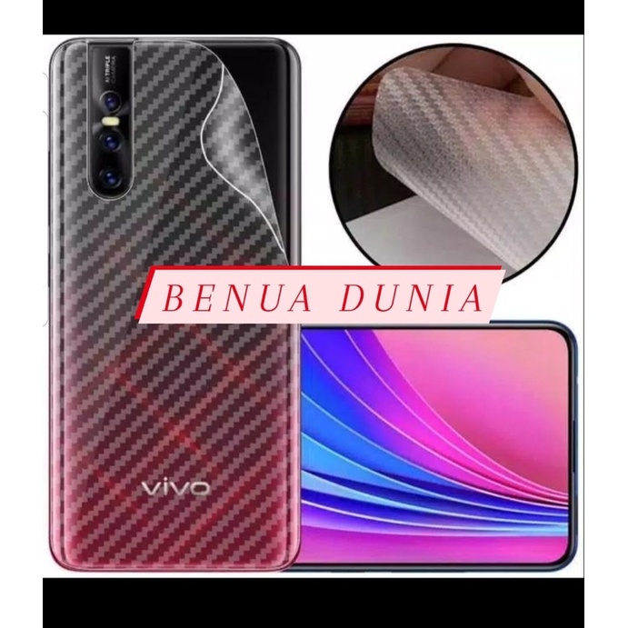 SKIN KARBON XIAOMI REDMI 7a,REDMI 8a,REDMI 9,REDMI 9a,REDMI 9c,REDMI 9T ANTI LECET