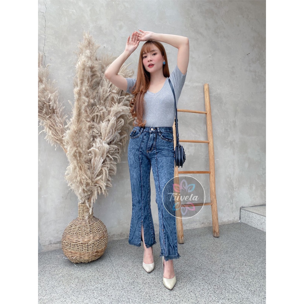 ELINA JEANS CUTBRAY