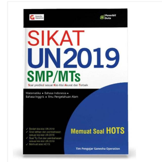 Sikat Un Smp Mts 2019 Kelas Ix Shopee Indonesia