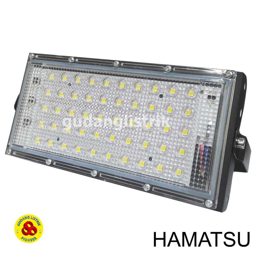 LED Flood light 50W Putih Lampu FLOODLIGHT Sorot 50 watt Outdoor IP65