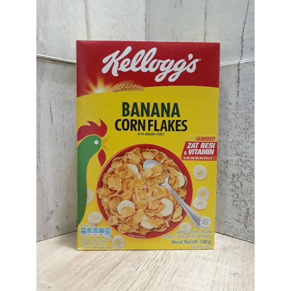 Kelloggs Banana Corn Flakes 180gr