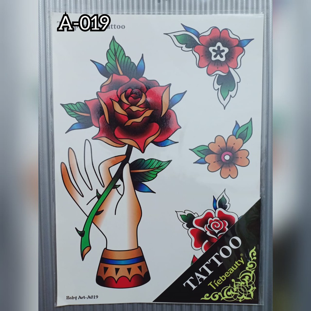 Tatto Punggung Sayap Besar ukuran 34×23cm BODY ART