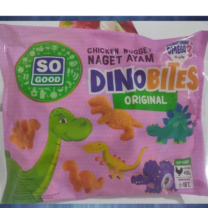 

SO GOOD DINO NUGGET 400 gr