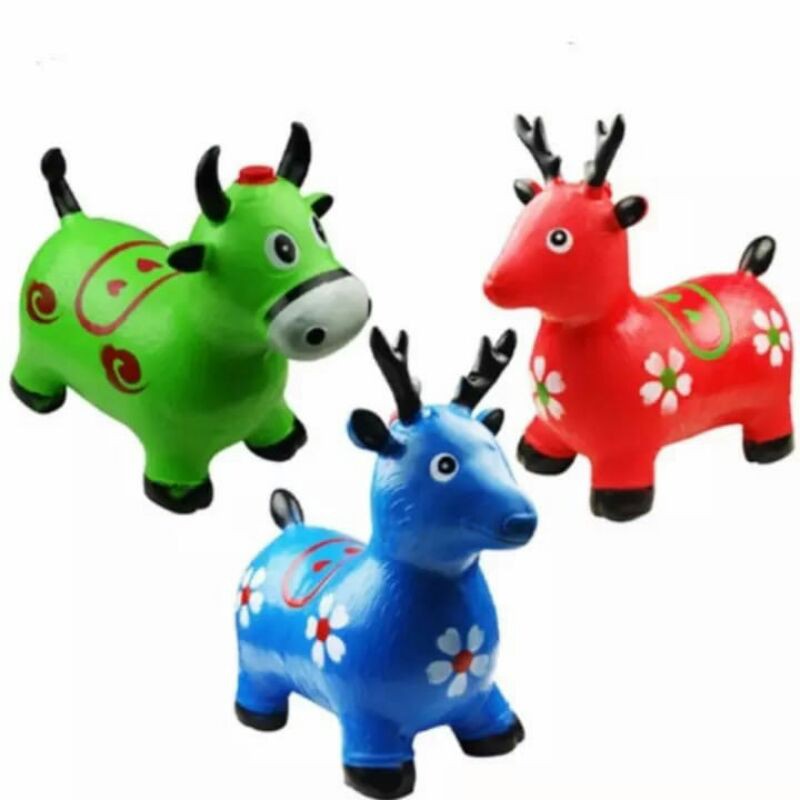 Mainan Maenan Permainan Edukasi Anak Balon Karakter Hewan Binatang Kuda Lucu Terbaru Music Kids Toys-2