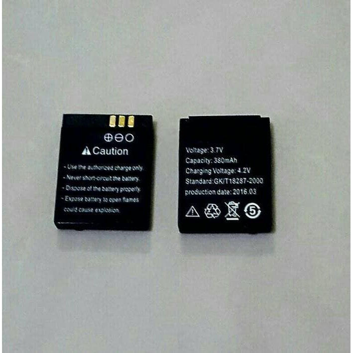 Baterai Smartwatch DZ09 / U9 / A1 / batre / battery