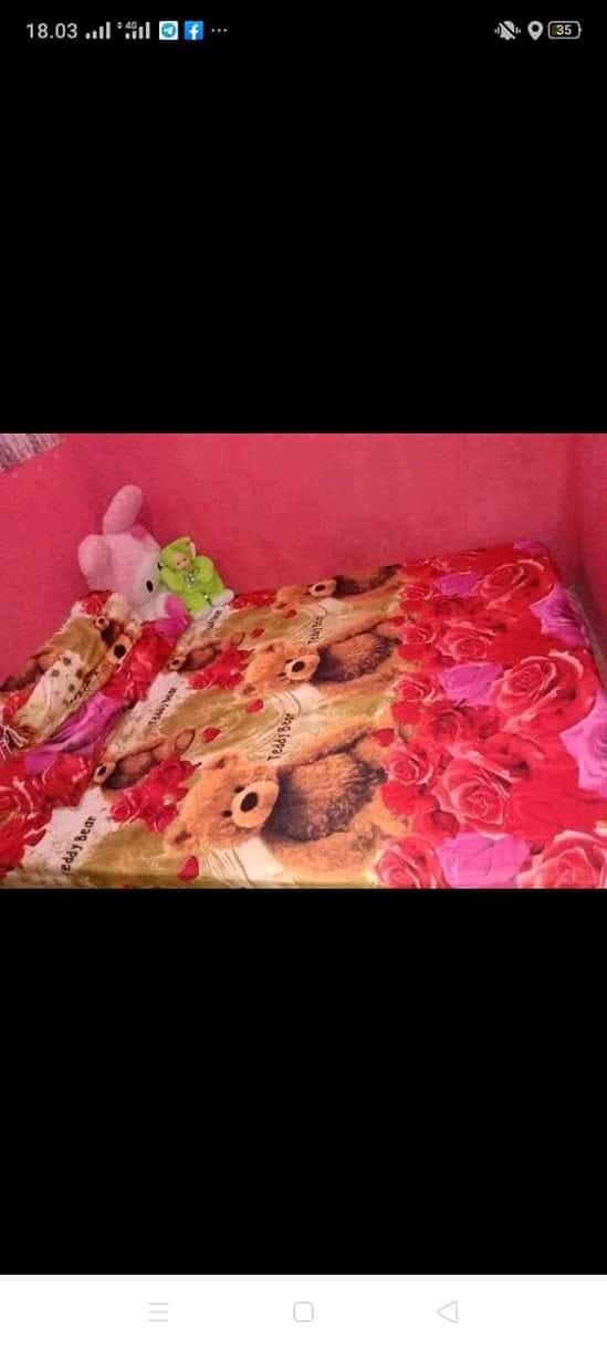Grosir Seprei Homemade Motif Rose Teddy Murah Berkualitas